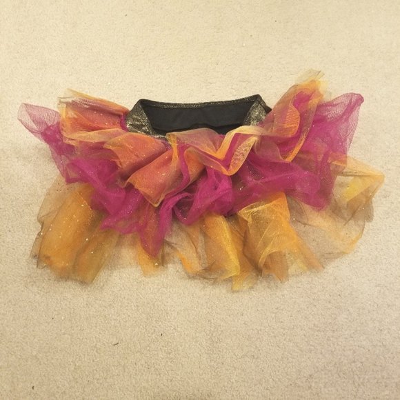 WEISSMAN girl's dance costume bodysuit spandex 2-piece- skirt & bodice - Picture 4 of 9